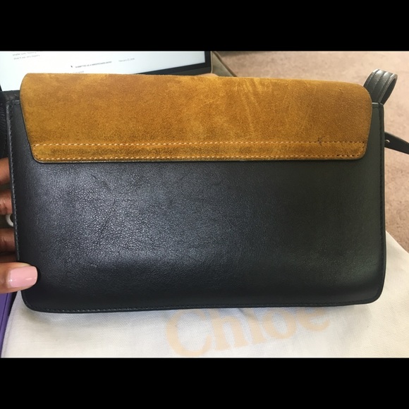 Chloé FAYE small shoulder bag - Picture 4 of 5